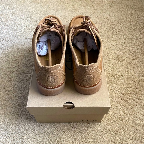 Clarks Moc Dark Sand - Picture 4 of 5